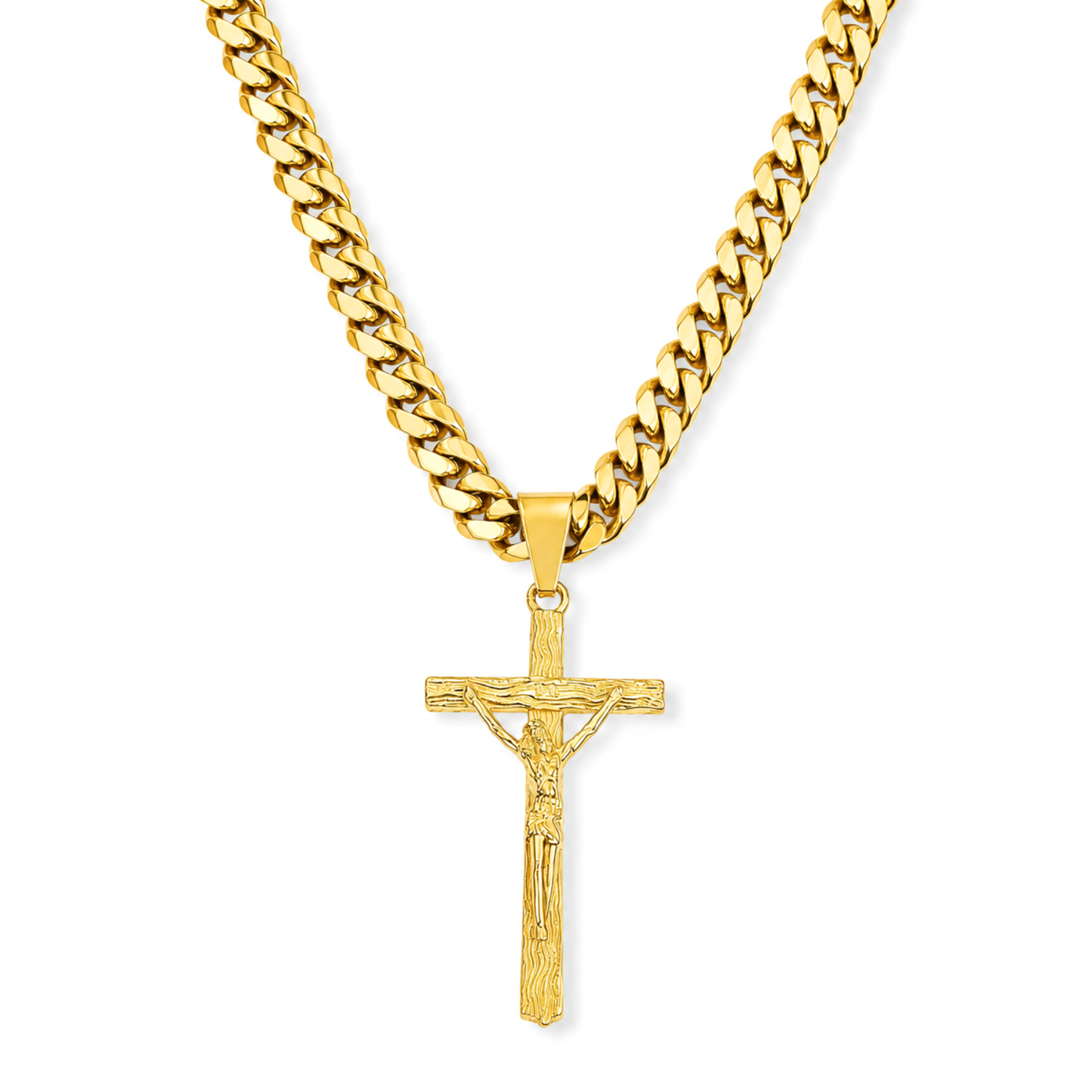 Zawieszka Savior Cross Złota