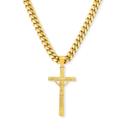 Zawieszka Savior Cross Złota