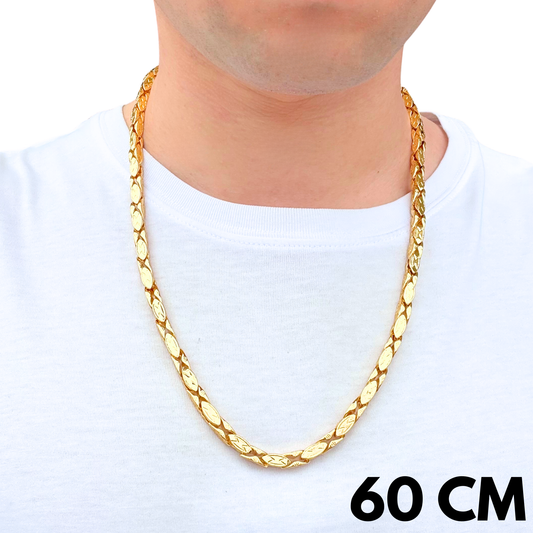 Łańcuch Magnacki Złoty - 5mm