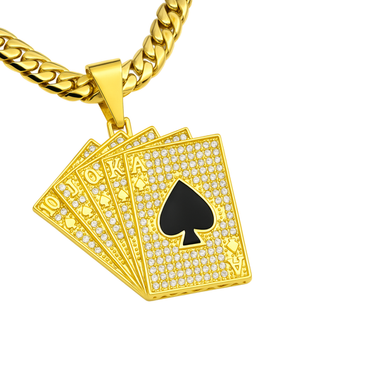 Zawieszka POKER Złota