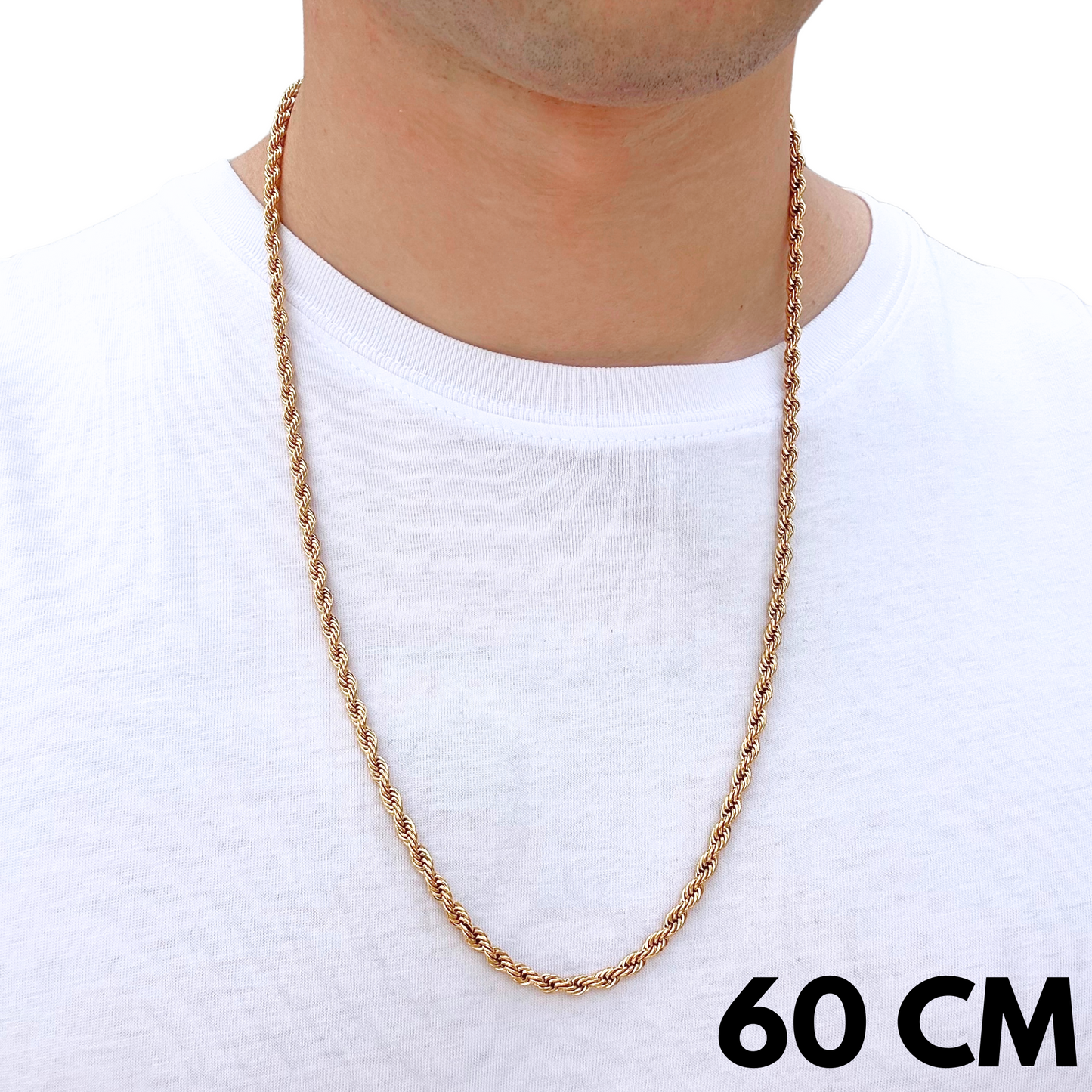 Rope Chain Gold - 3mm