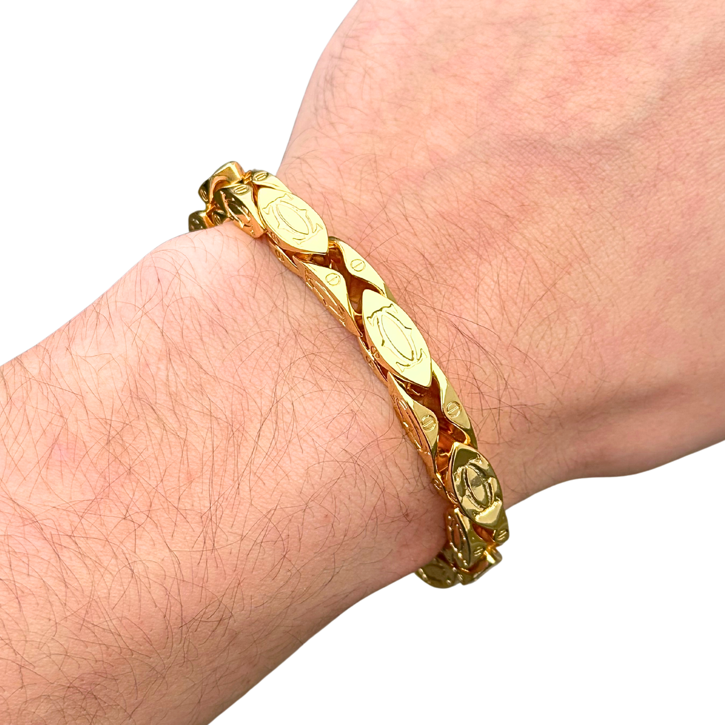 Bransoletka Magnacka Złota - 7mm