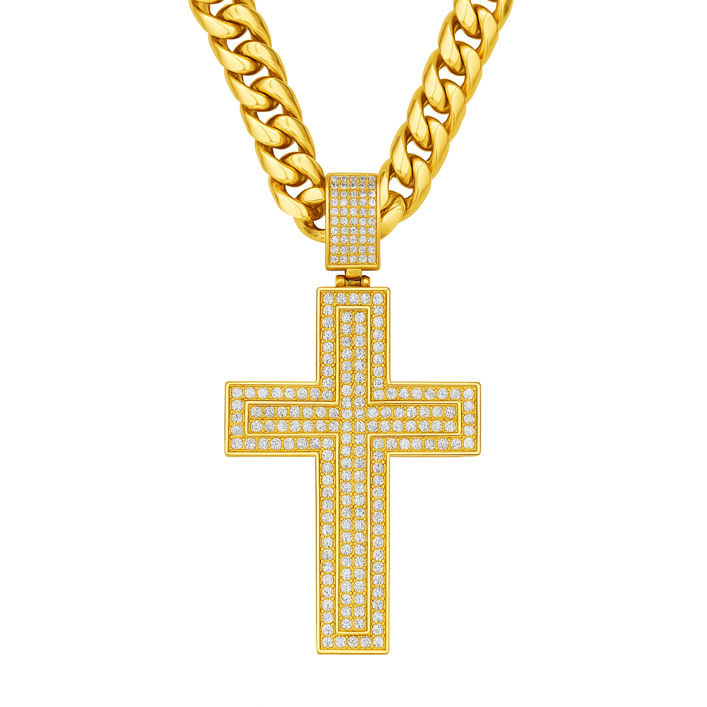 Zawieszka Loyalty Cross Złota