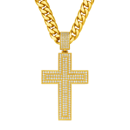 Zawieszka Loyalty Cross Złota