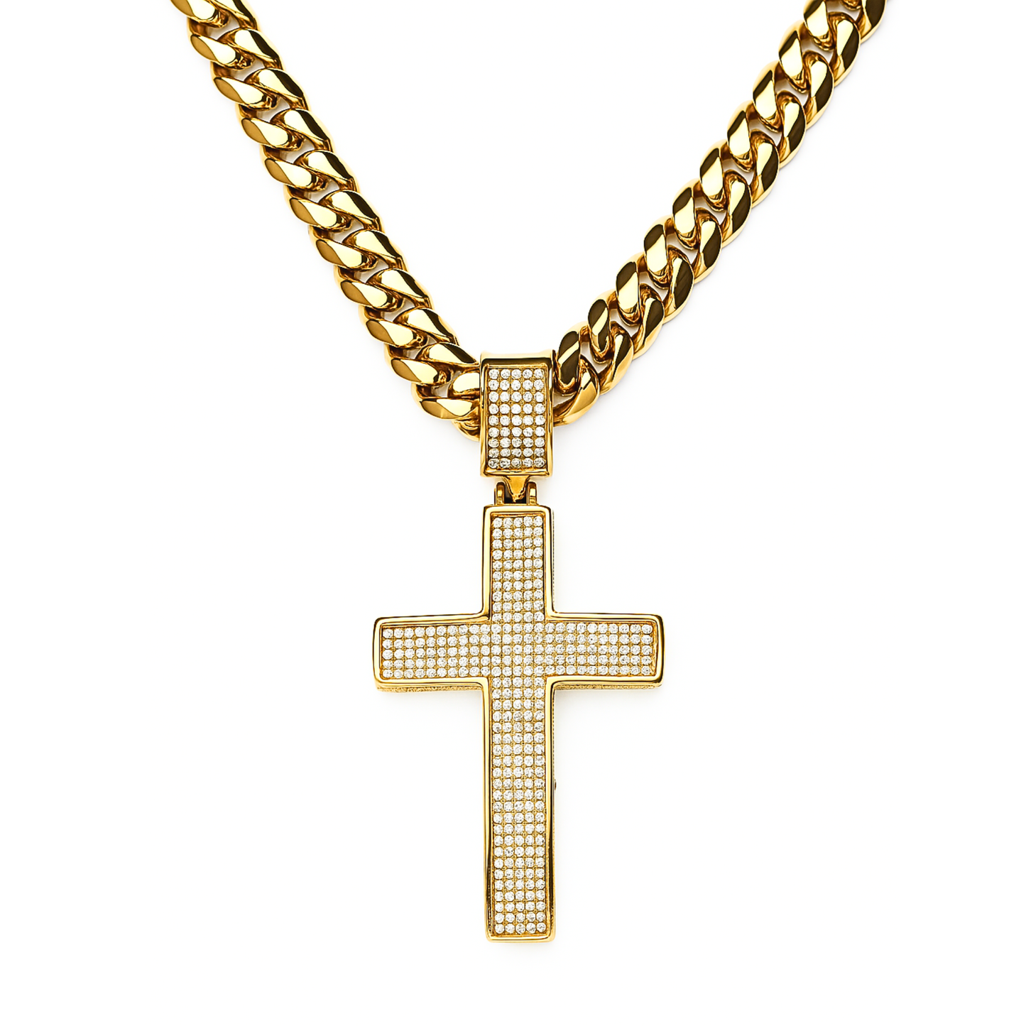 Zawieszka Unbroken Cross Złota