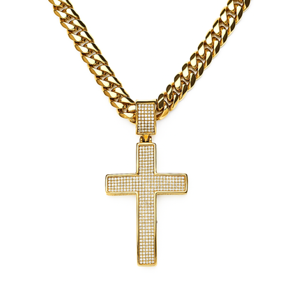 Zawieszka Unbroken Cross Złota