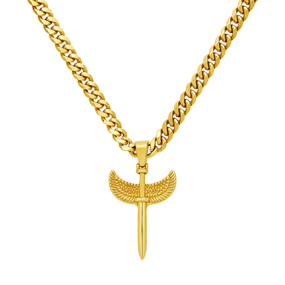 UZI Pendant Gold