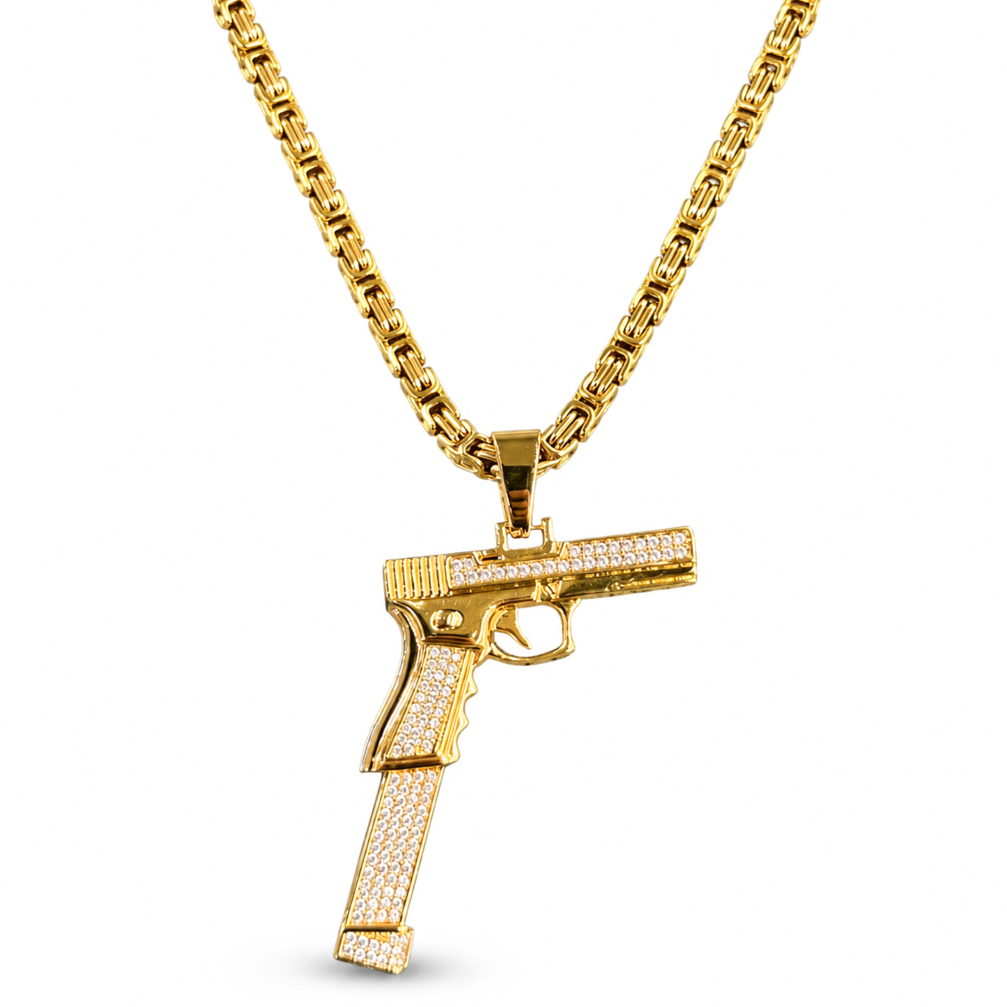 Zawieszka GLOCK Złota