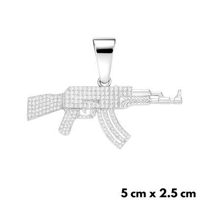 Zawieszka AK Białe Złoto