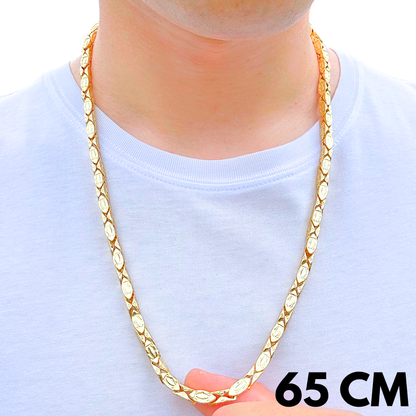 Łańcuch Magnacki Złoty - 5mm