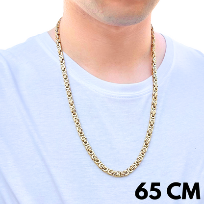 Łańcuch Szlachecki Złoty - 6 mm