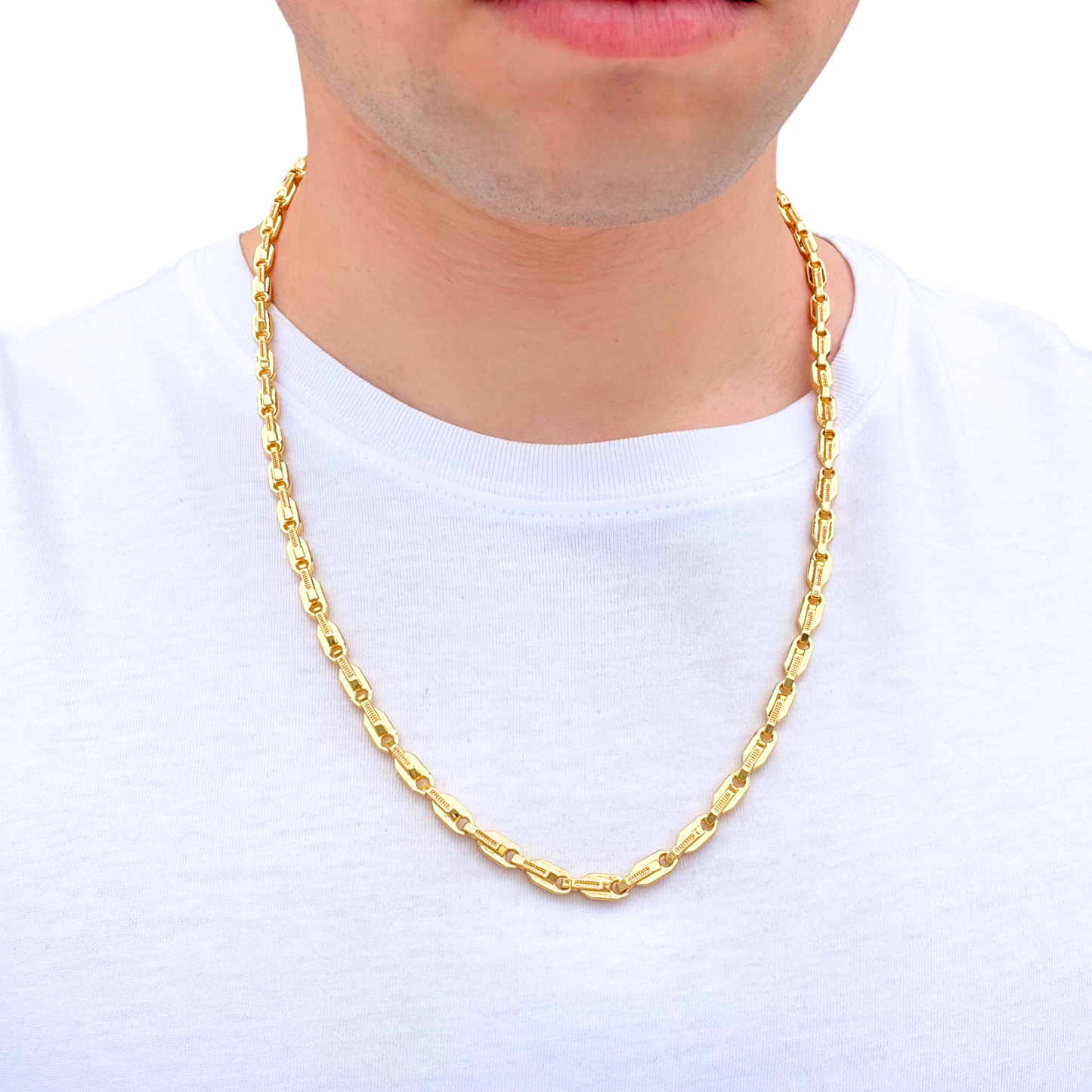 Łańcuch Hetmański Złoty - 5mm