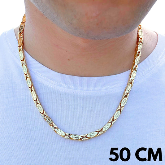 Łańcuch Cartier Złoty - 5 mm