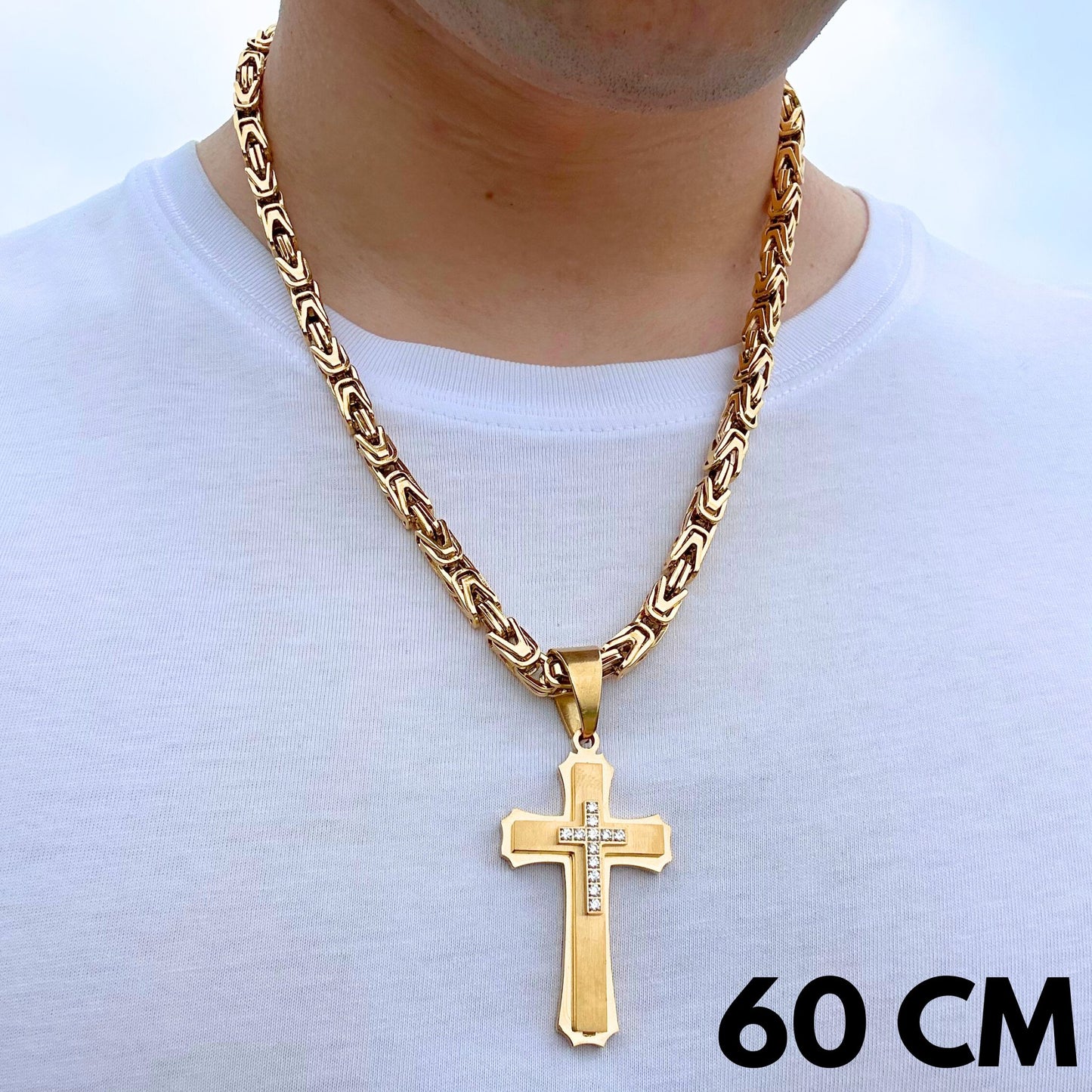 ZESTAW - Cesarski 6mm + Zawieszka Royal Cross