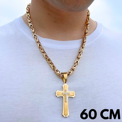 ZESTAW - Cesarski 6mm + Zawieszka Royal Cross