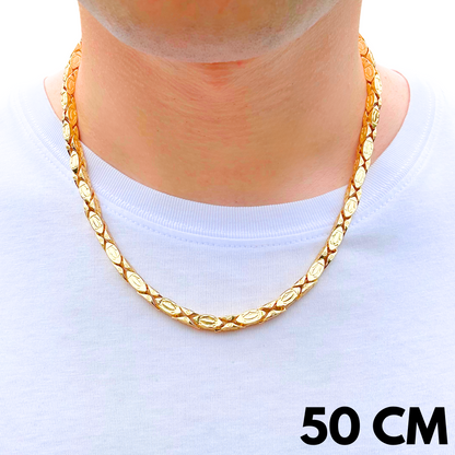 Łańcuch Cartier Złoty - 5 mm