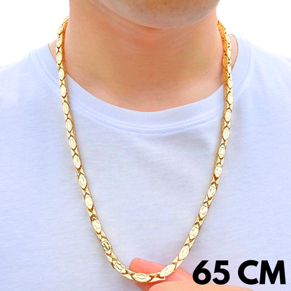 Łańcuch Cartier Złoty - 5 mm