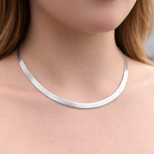 Łańcuszek Żmijka Damski - 5mm