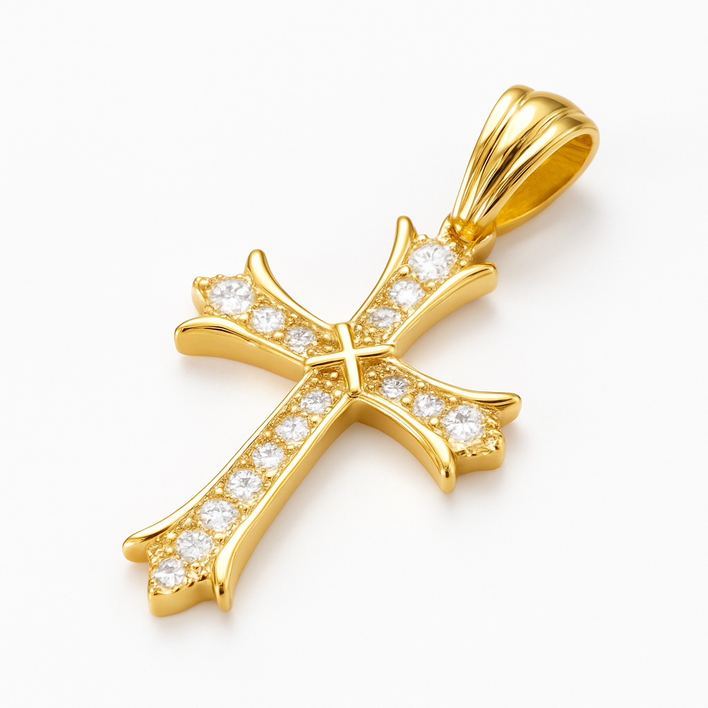 Zawieszka Grand Cross Złota