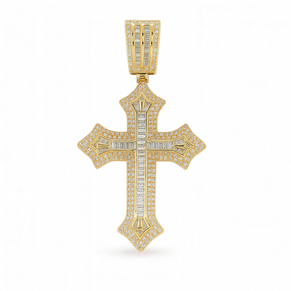 Classic Cross Pendant Gold