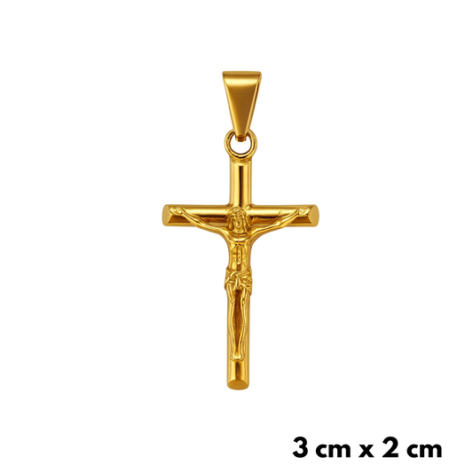 Zawieszka Crucifix Złota