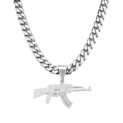 Zawieszka AK Białe Złoto