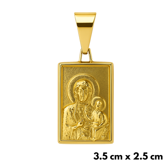 Zawieszka Maria Boska Częstochowska Złota