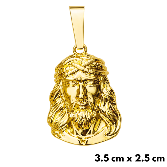 Zawieszka Jezus Thorn Złota