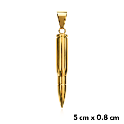 Zawieszka Bullet Złota
