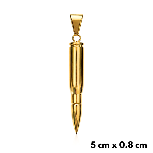 Zawieszka Bullet Złota