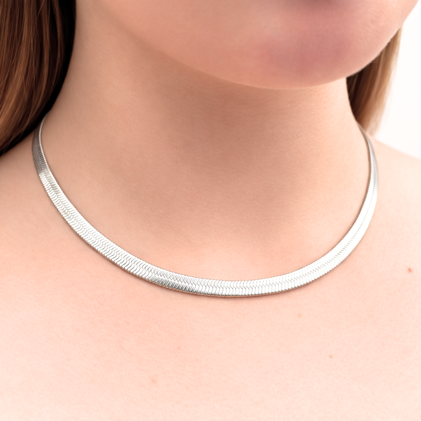 Łańcuszek Żmijka Damski - 5mm