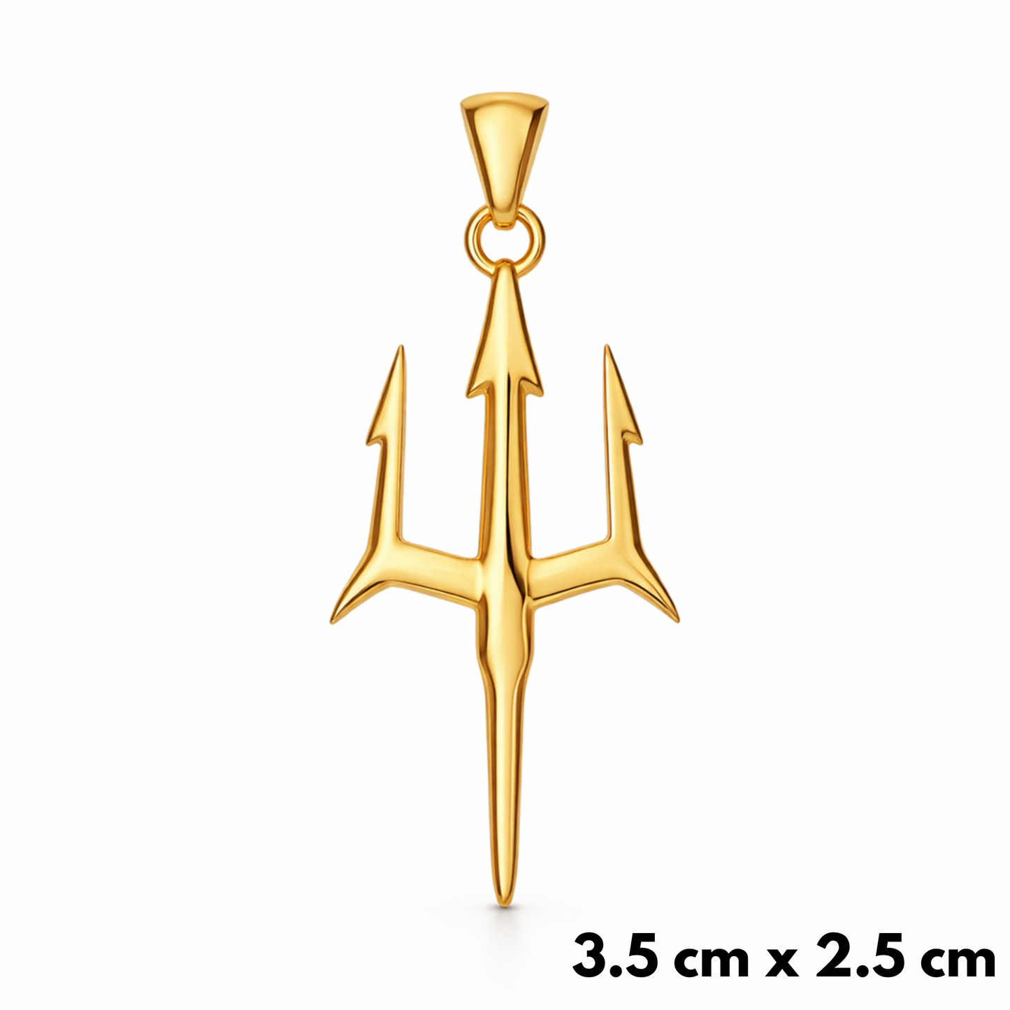 Zawieszka Trójząb Złota