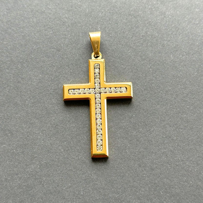 Zawieszka Elegant Cross Złota