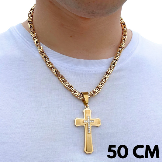 ZESTAW - Cesarski 6mm + Zawieszka Royal Cross