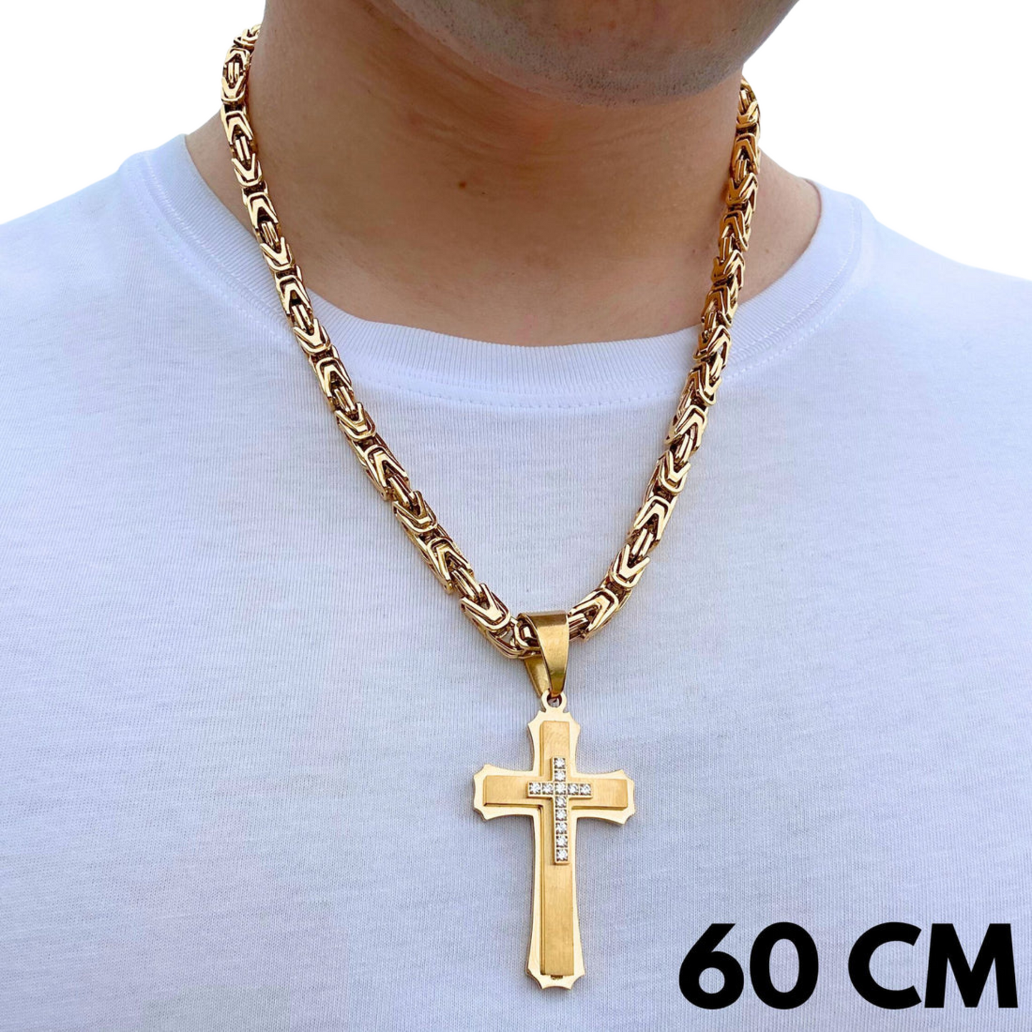 ZESTAW - Cesarski 6mm + Zawieszka Royal Cross