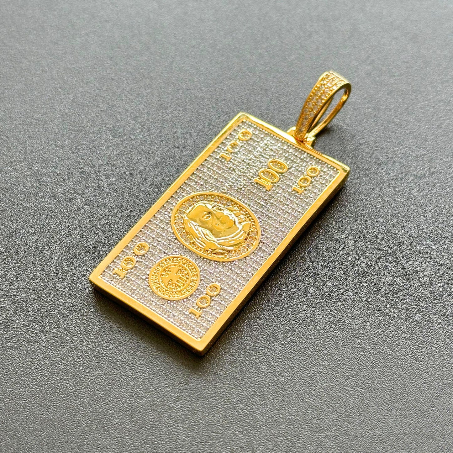 DOLLAR Pendant Gold