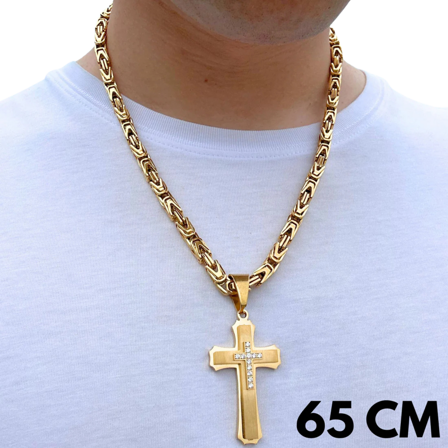 ZESTAW - Cesarski 6mm + Zawieszka Royal Cross