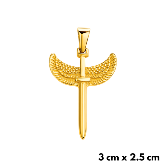 UZI Pendant Gold