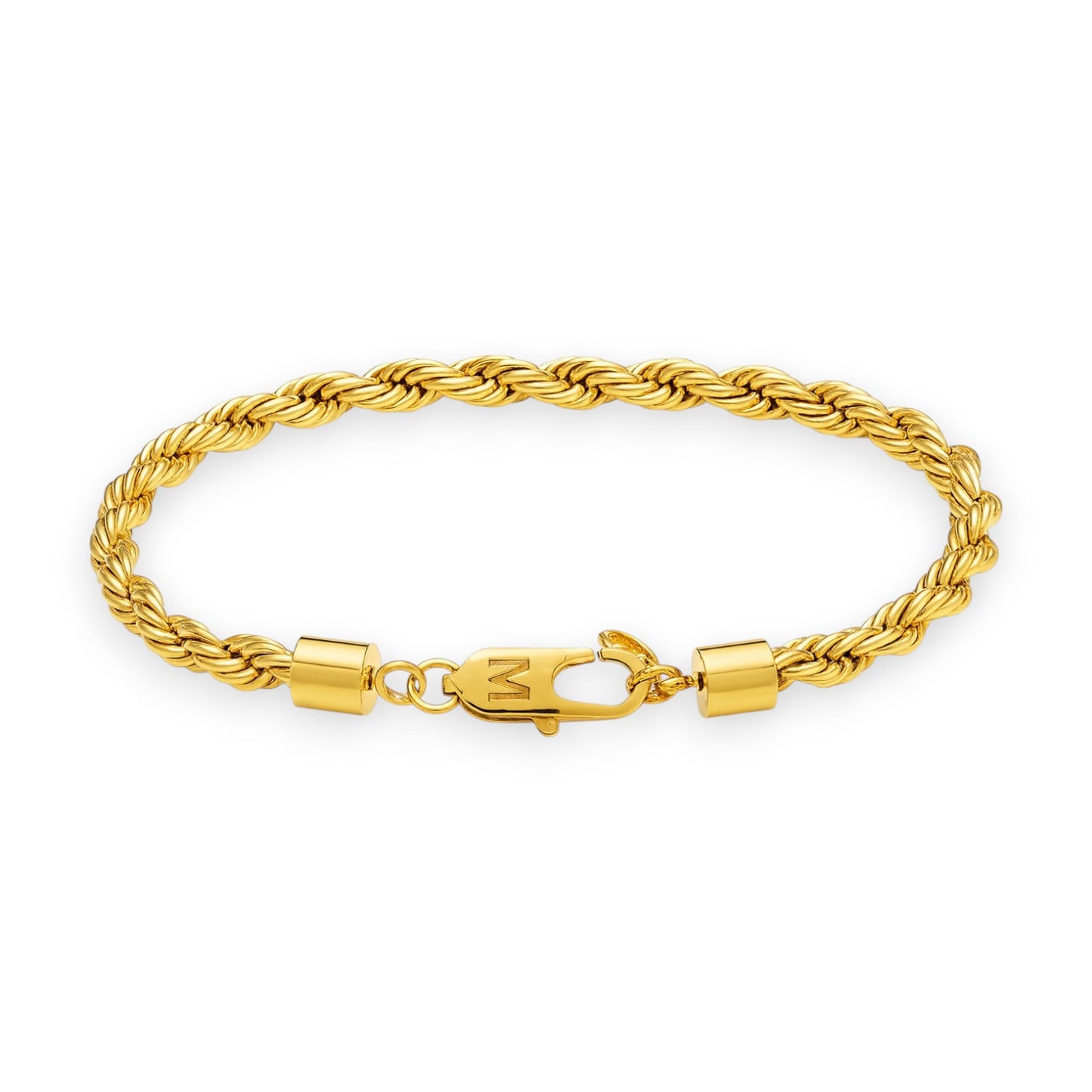 Rope Bracelet Gold - 6mm