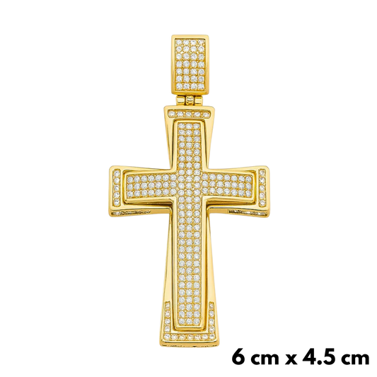 Zawieszka Imperial Cross Złota