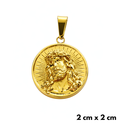 Gold Compass Pendant