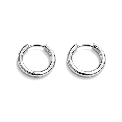 Kolczyki Classic Hoop S925 Srebrne Damskie