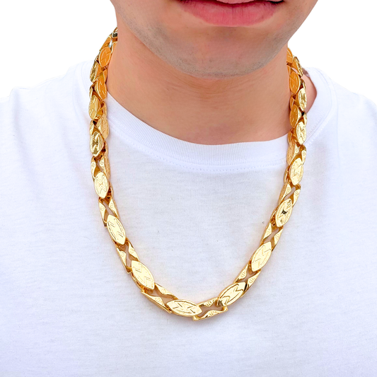 Łańcuch Magnacki Złoty - 9mm