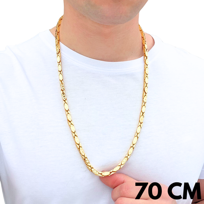 Łańcuch Magnacki Złoty - 5mm