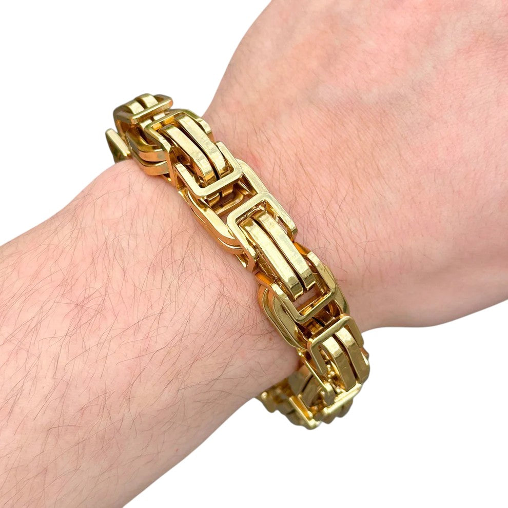 Royal Gold Bracelet - 15 mm
