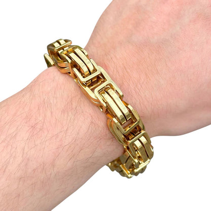 Royal Gold Bracelet - 15 mm
