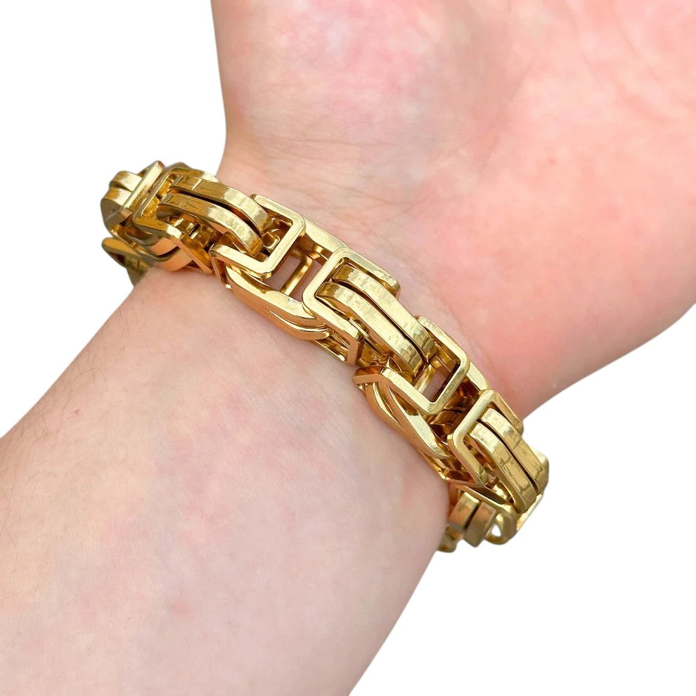 Royal Gold Bracelet - 15 mm