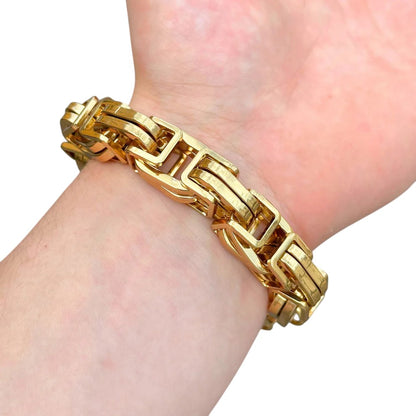 Royal Gold Bracelet - 15 mm