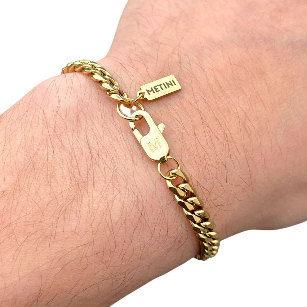 Cuban Gold Bracelet - 6mm