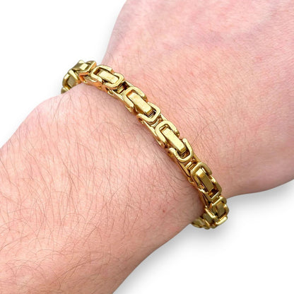 Byzantine Gold Bracelet - 6mm